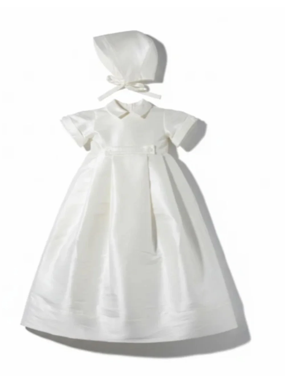 Bognar & Piccolini Ivory Gown & Bonnet Christening Gift Set (Size: 9M) NWOT